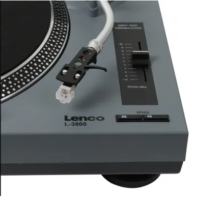 Виниловый проигрыватель Lenco L-3808 Matt Grey